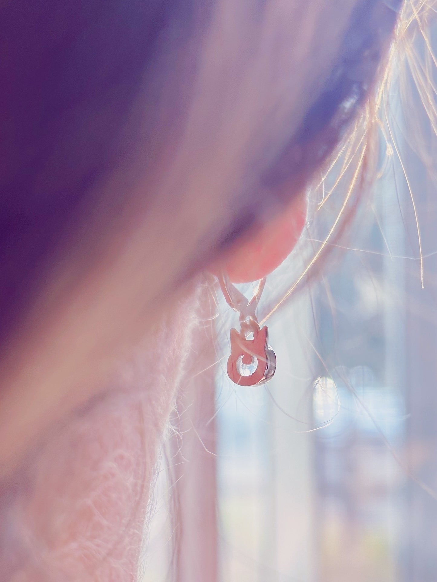 Boucle d'oreille le rêve d'Artemis