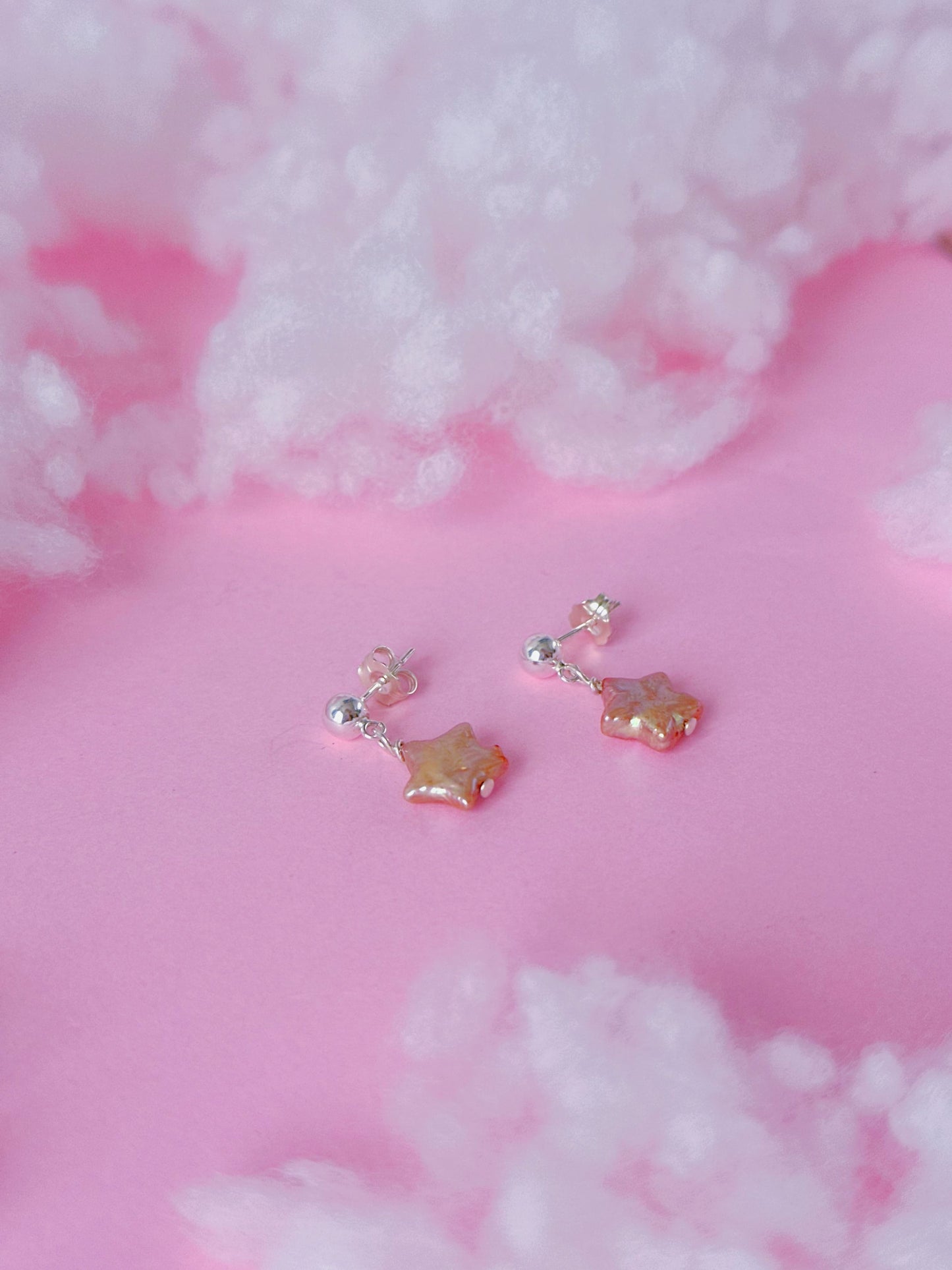 Boucles d'oreilles Petite Étoile