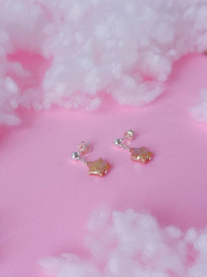 Boucles d'oreilles Petite Étoile