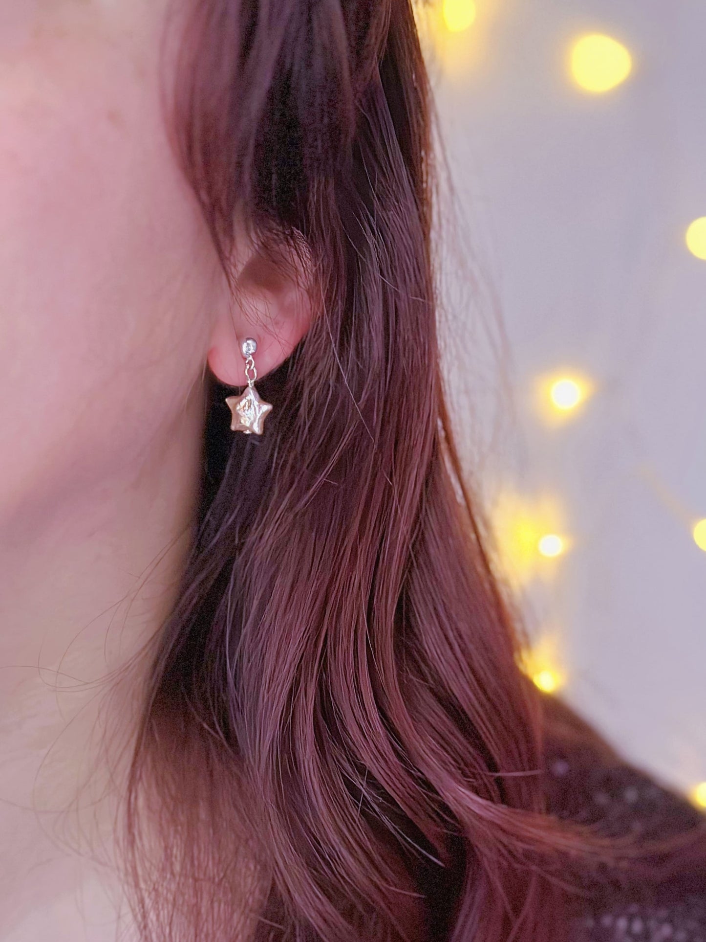 Boucles d'oreilles Petite Étoile