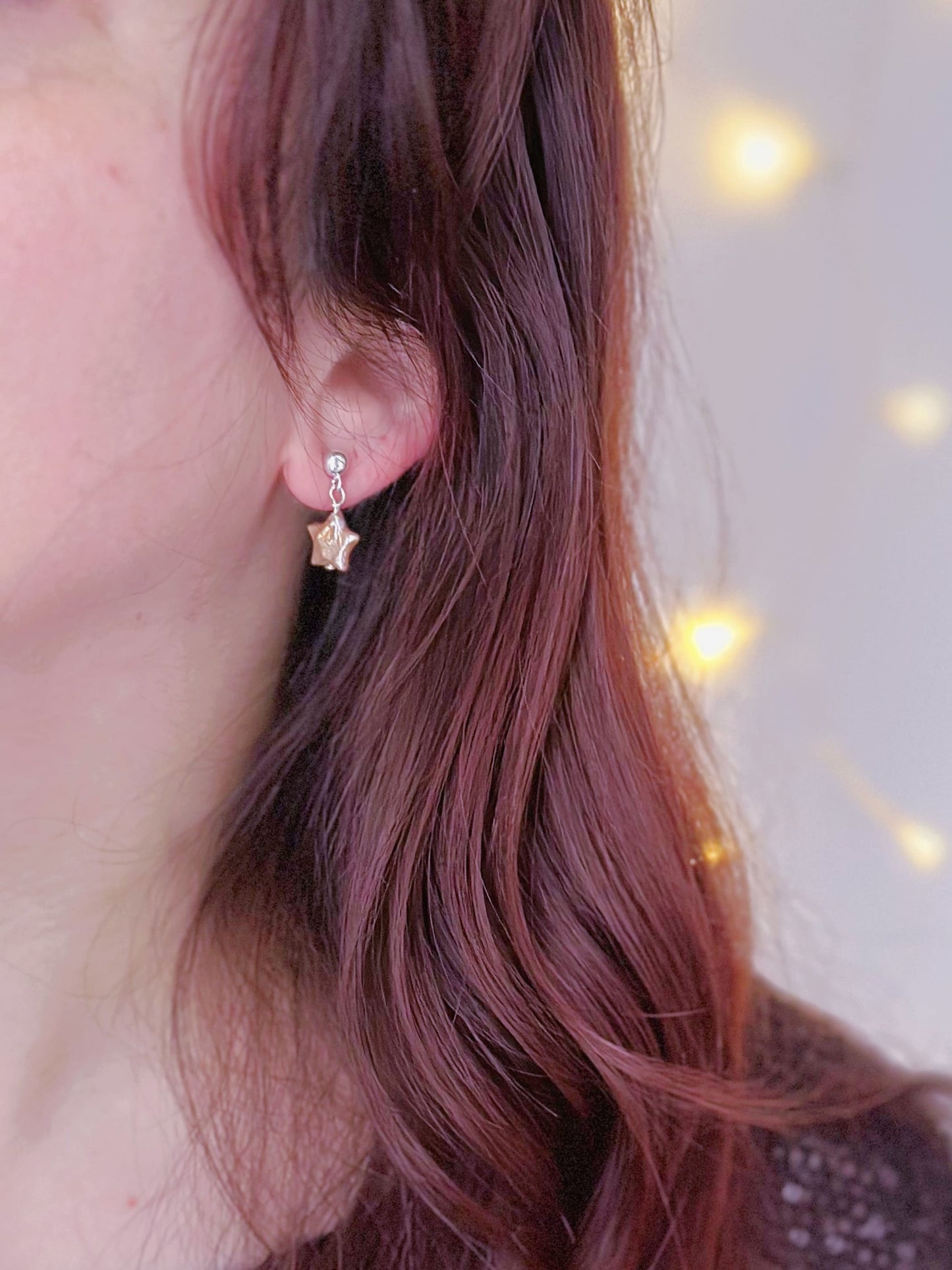 Boucles d'oreilles Petite Étoile