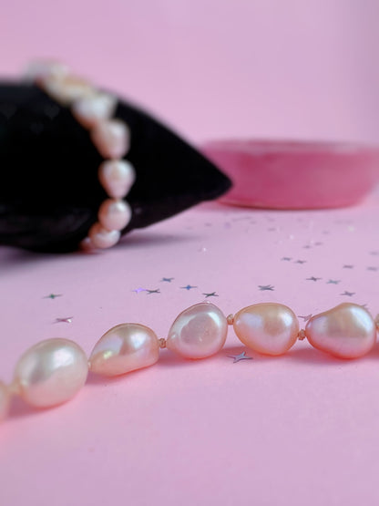 Bracelet Perles et Fleur