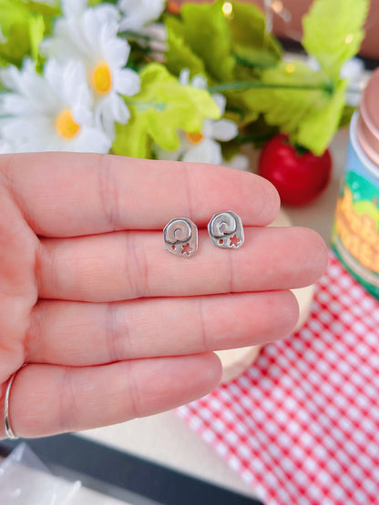 Boucles d'oreilles Petit Fossil