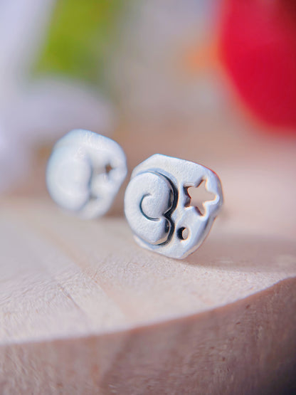 Boucles d'oreilles Petit Fossil