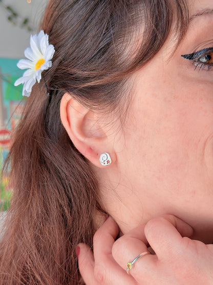 Boucles d'oreilles Petit Fossil