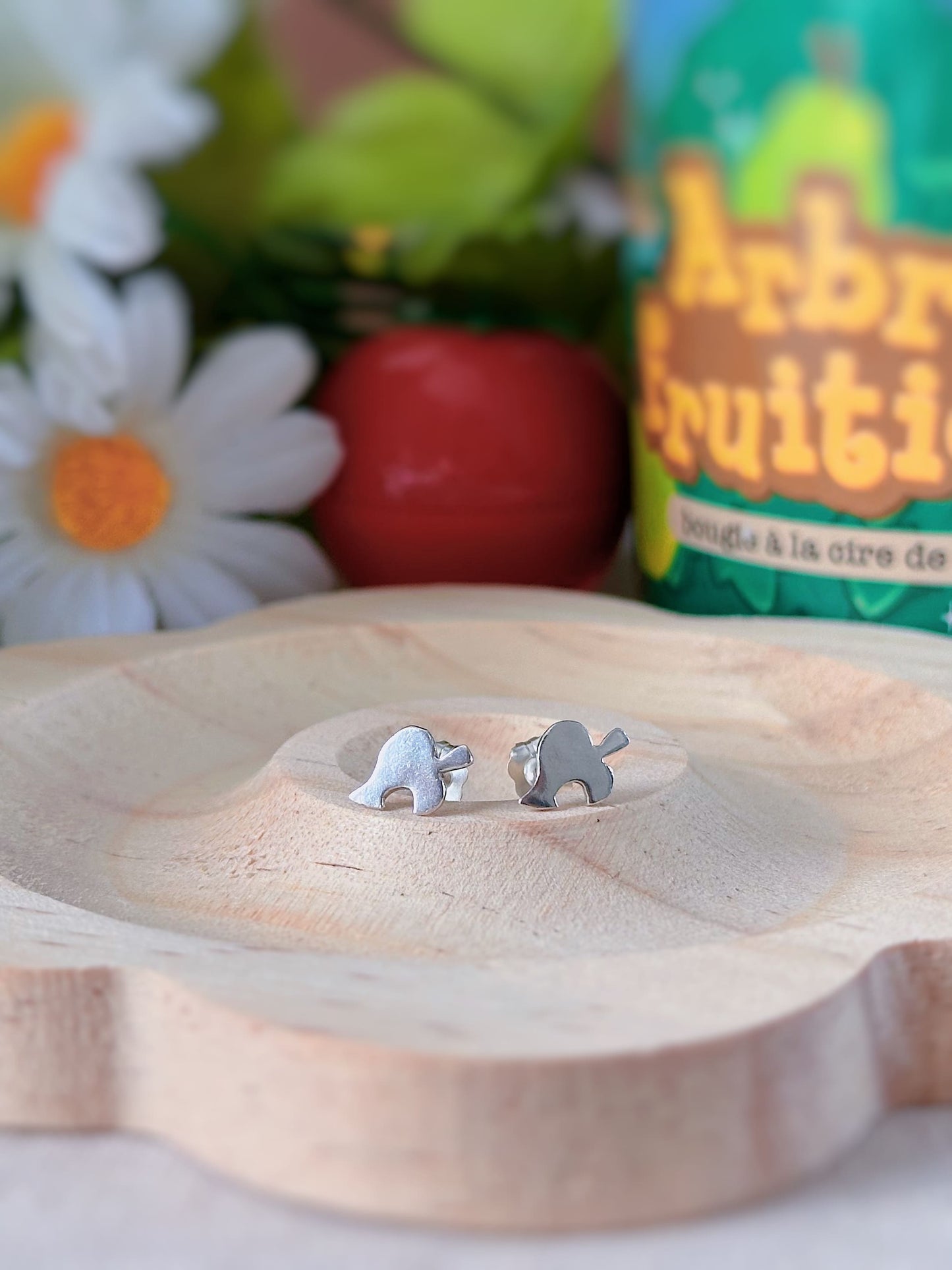 Boucles d'oreilles Petite Feuille