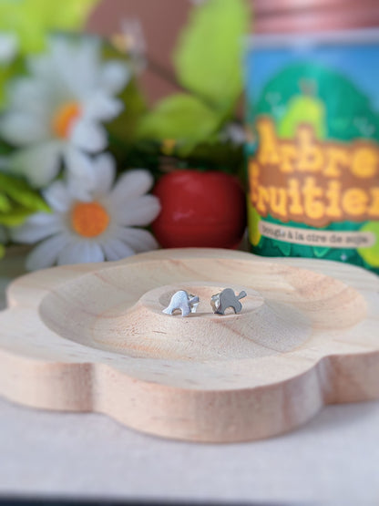 Boucles d'oreilles Petite Feuille
