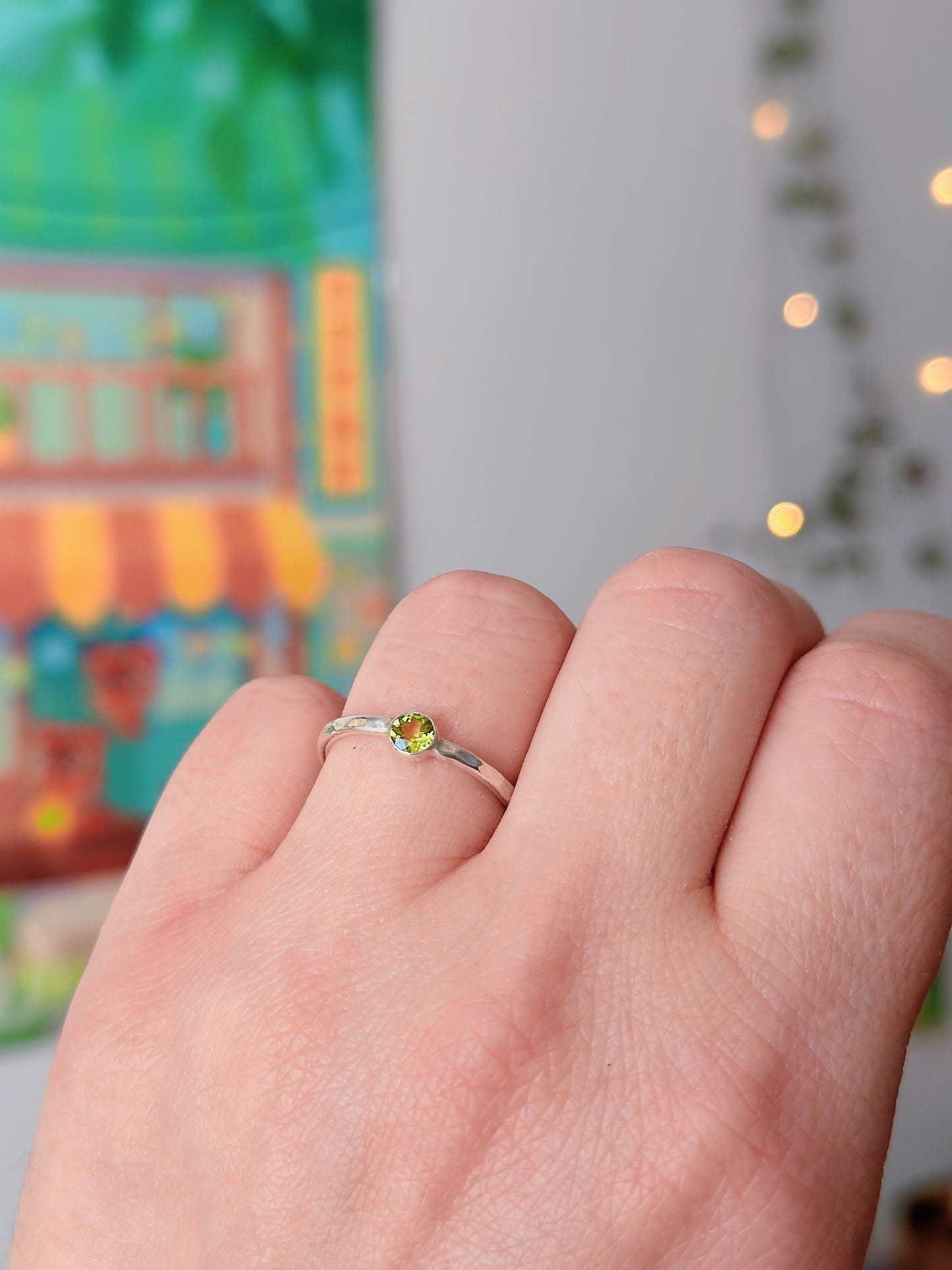 Bague Péridot
