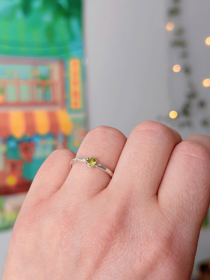 Bague Péridot