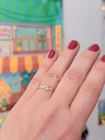 Bague Péridot