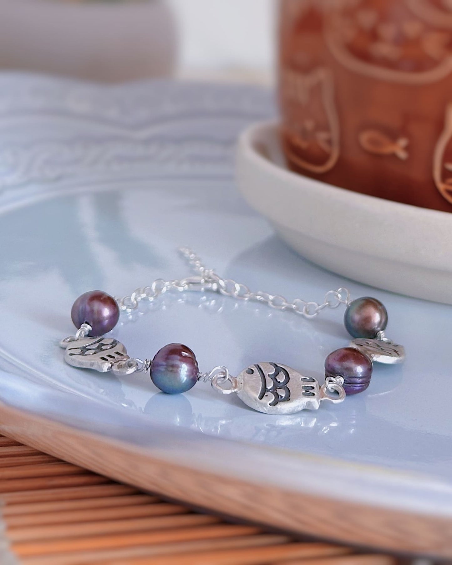 Bracelet Perles et Taiyaki