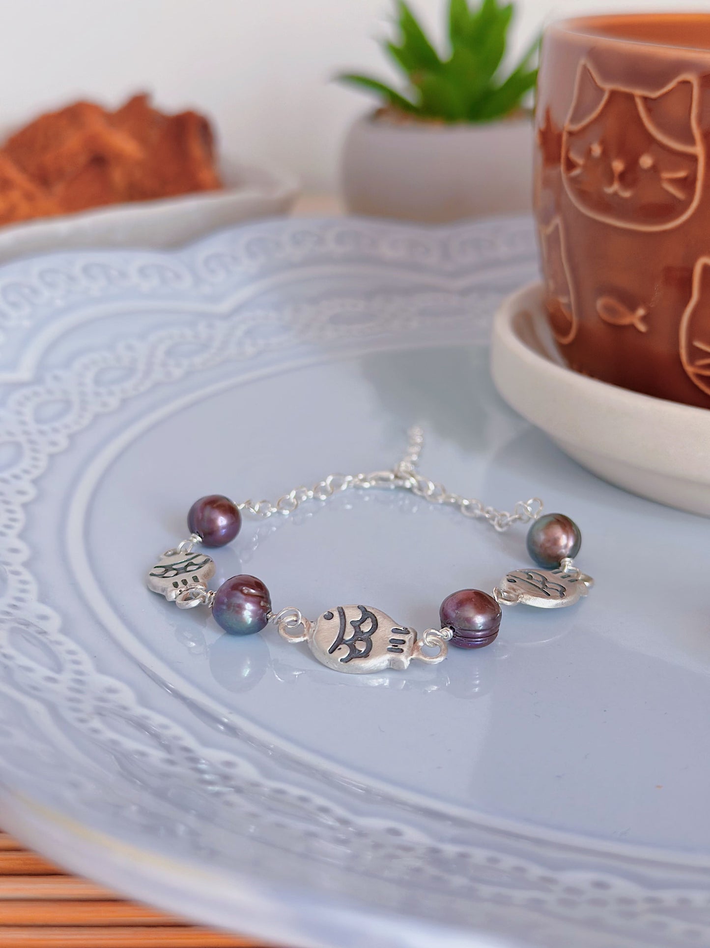 Bracelet Perles et Taiyaki