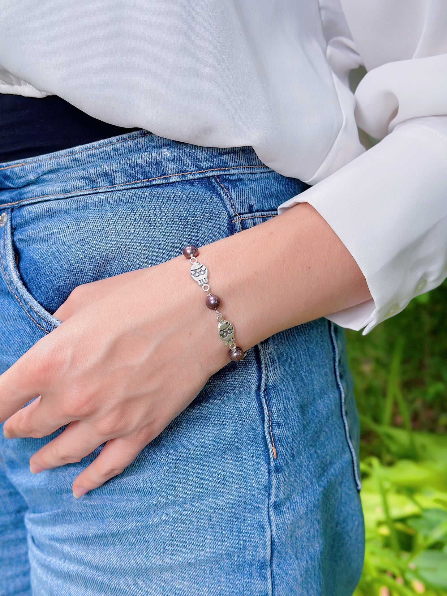 Bracelet Perles et Taiyaki