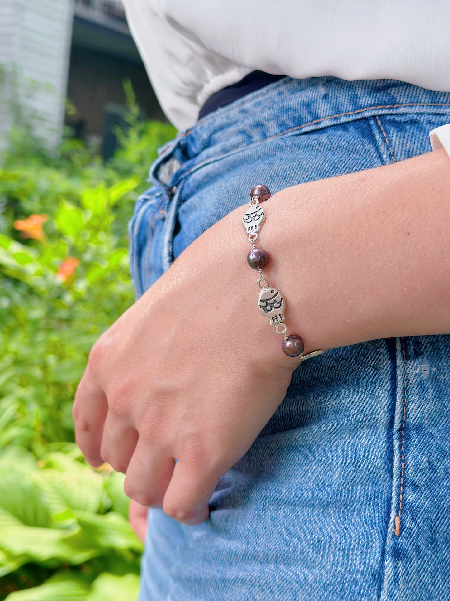 Bracelet Perles et Taiyaki