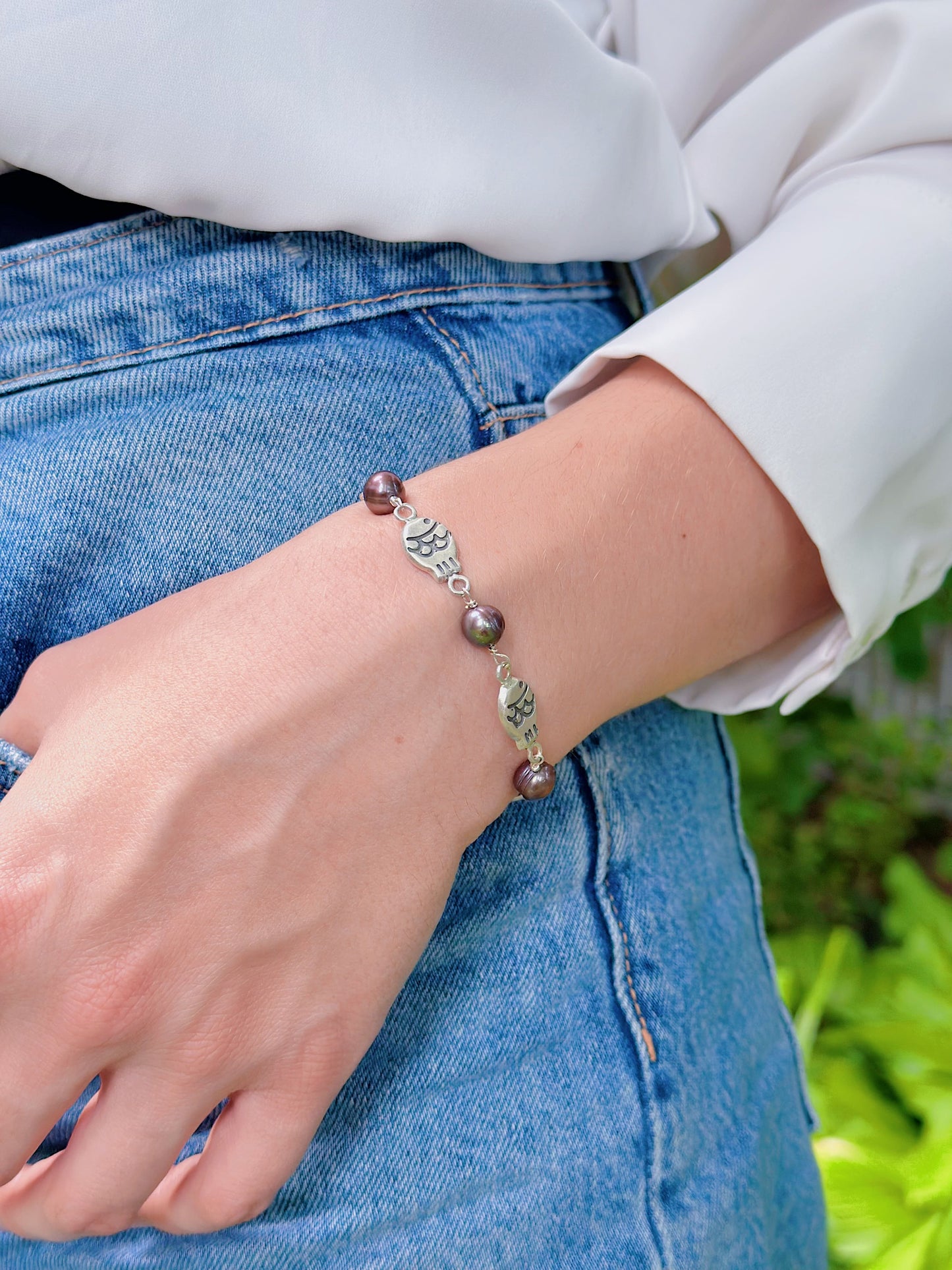 Bracelet Perles et Taiyaki