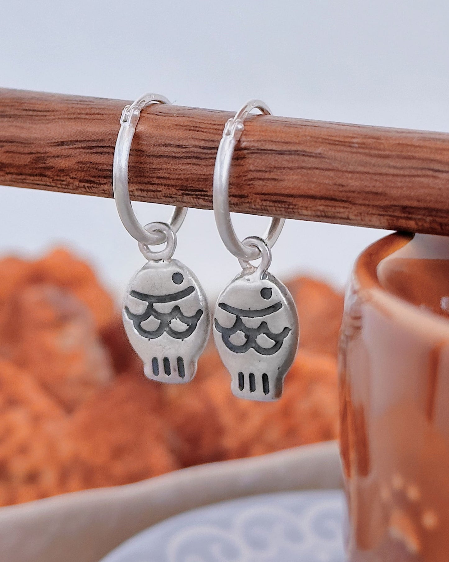 Boucles d'oreilles Poisson Taiyaki