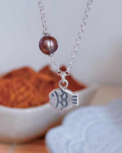 Collier Perle et Taiyaki