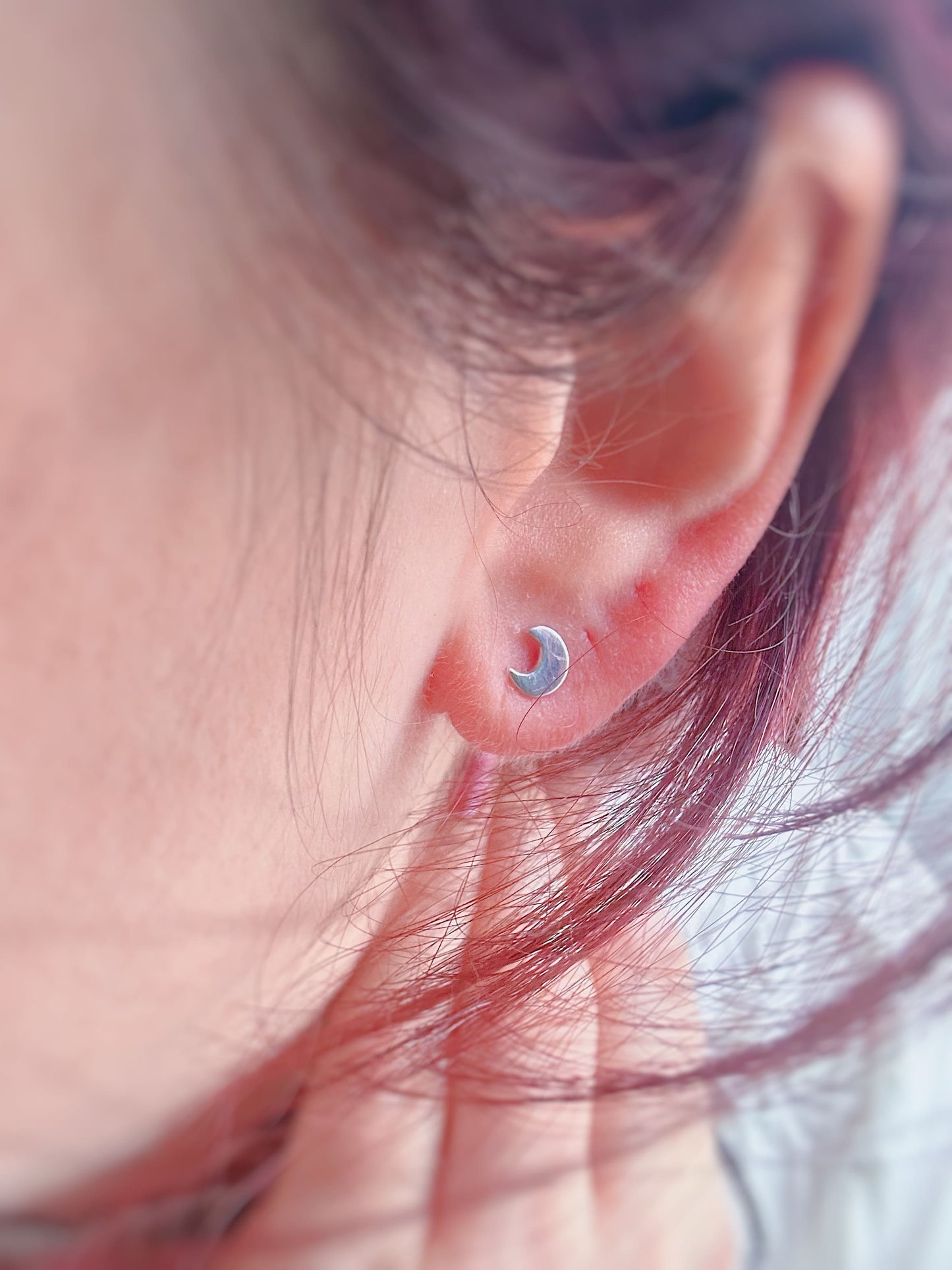 Boucles d'oreilles Croissant de Lune