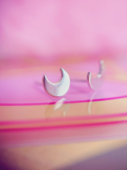 Boucles d'oreilles Croissant de Lune