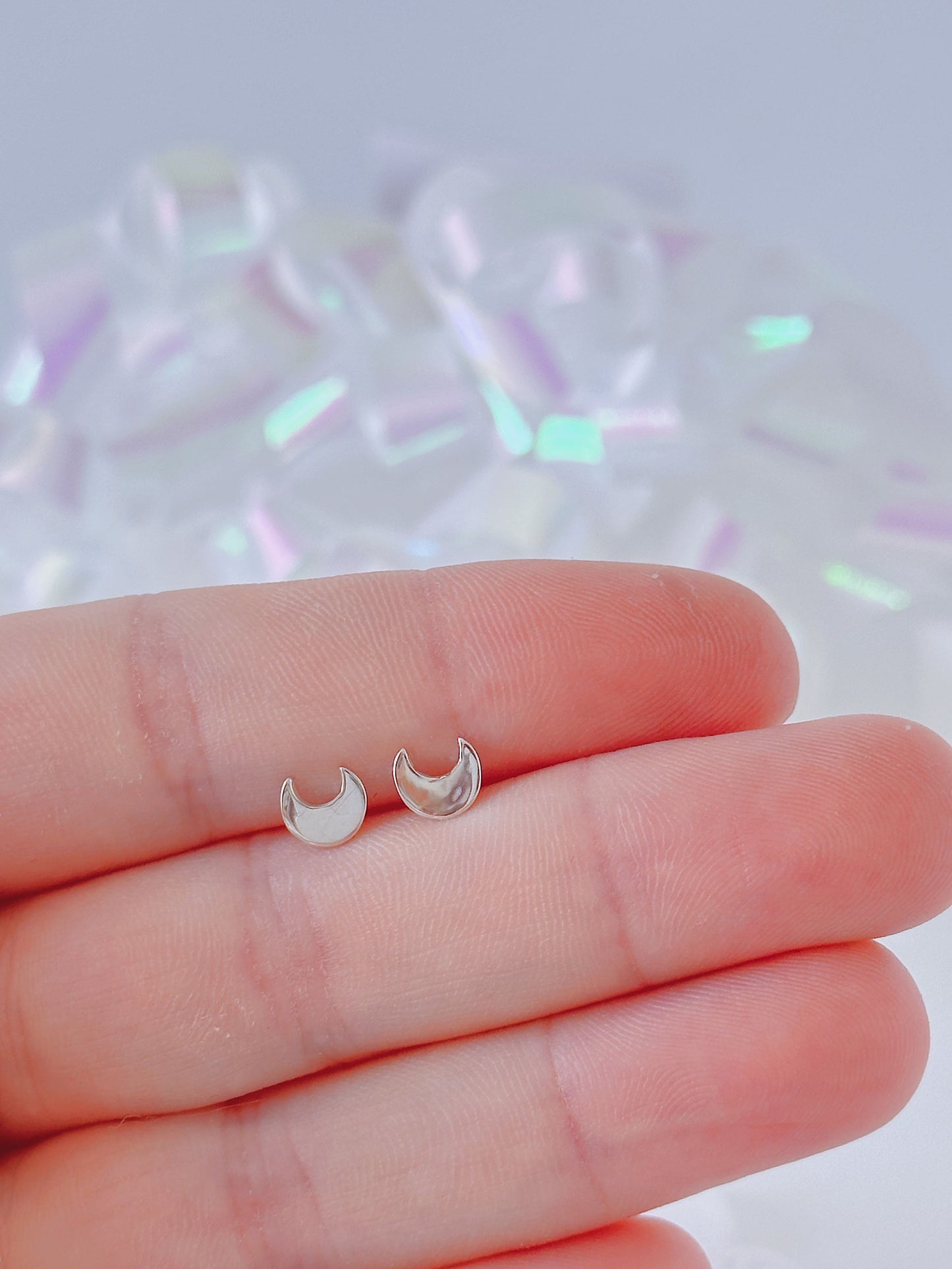 Boucles d'oreilles Croissant de Lune