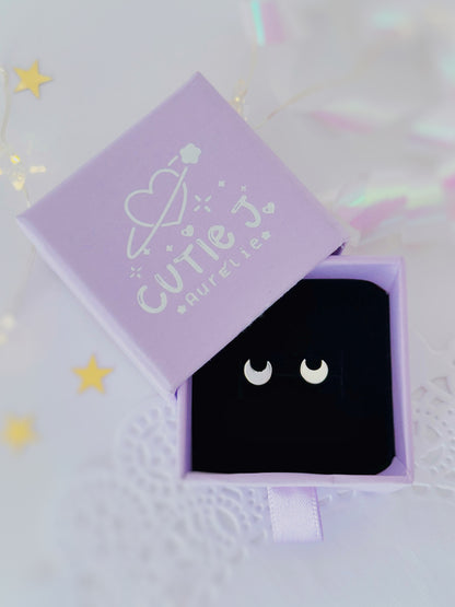 Boucles d'oreilles Croissant de Lune