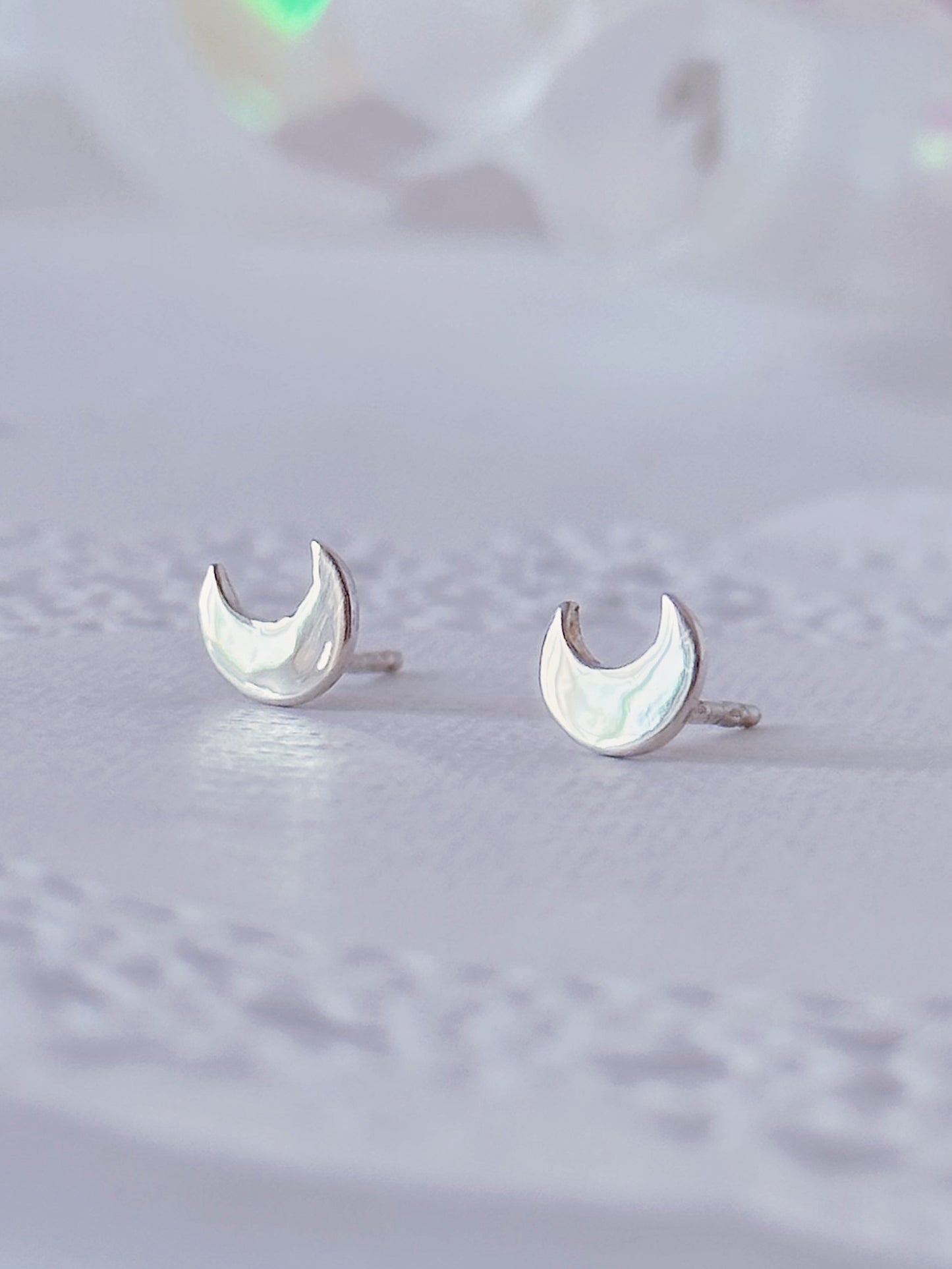 Boucles d'oreilles Croissant de Lune