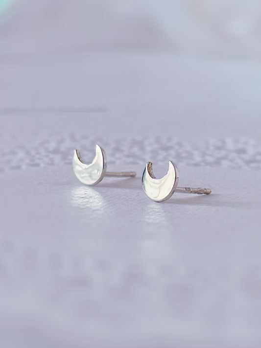Boucles d'oreilles Croissant de Lune