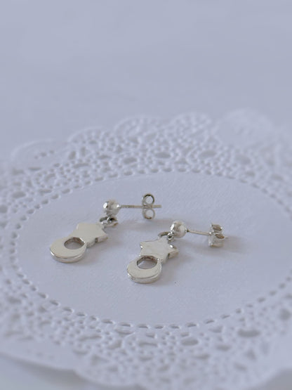 Boucle d'oreille Étoile lunaire
