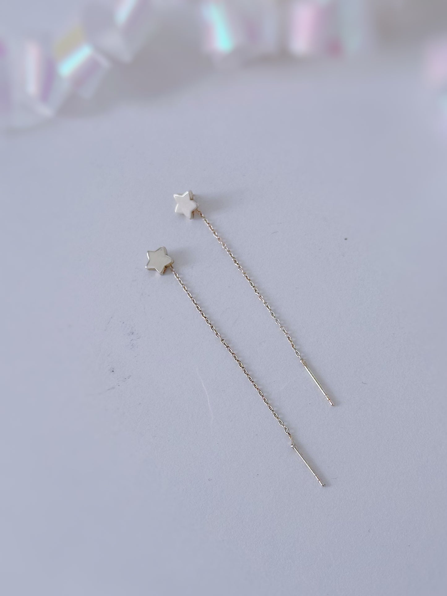 Boucles d'oreilles Etoile Filante