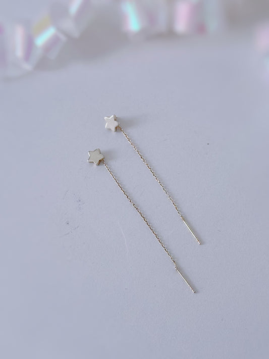 Boucles d'oreilles Etoile Filante