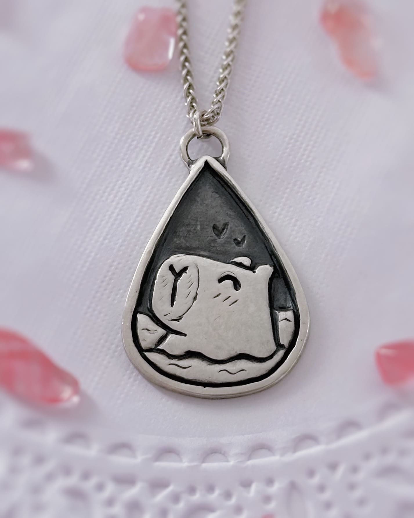 Collier Capybara Heureux