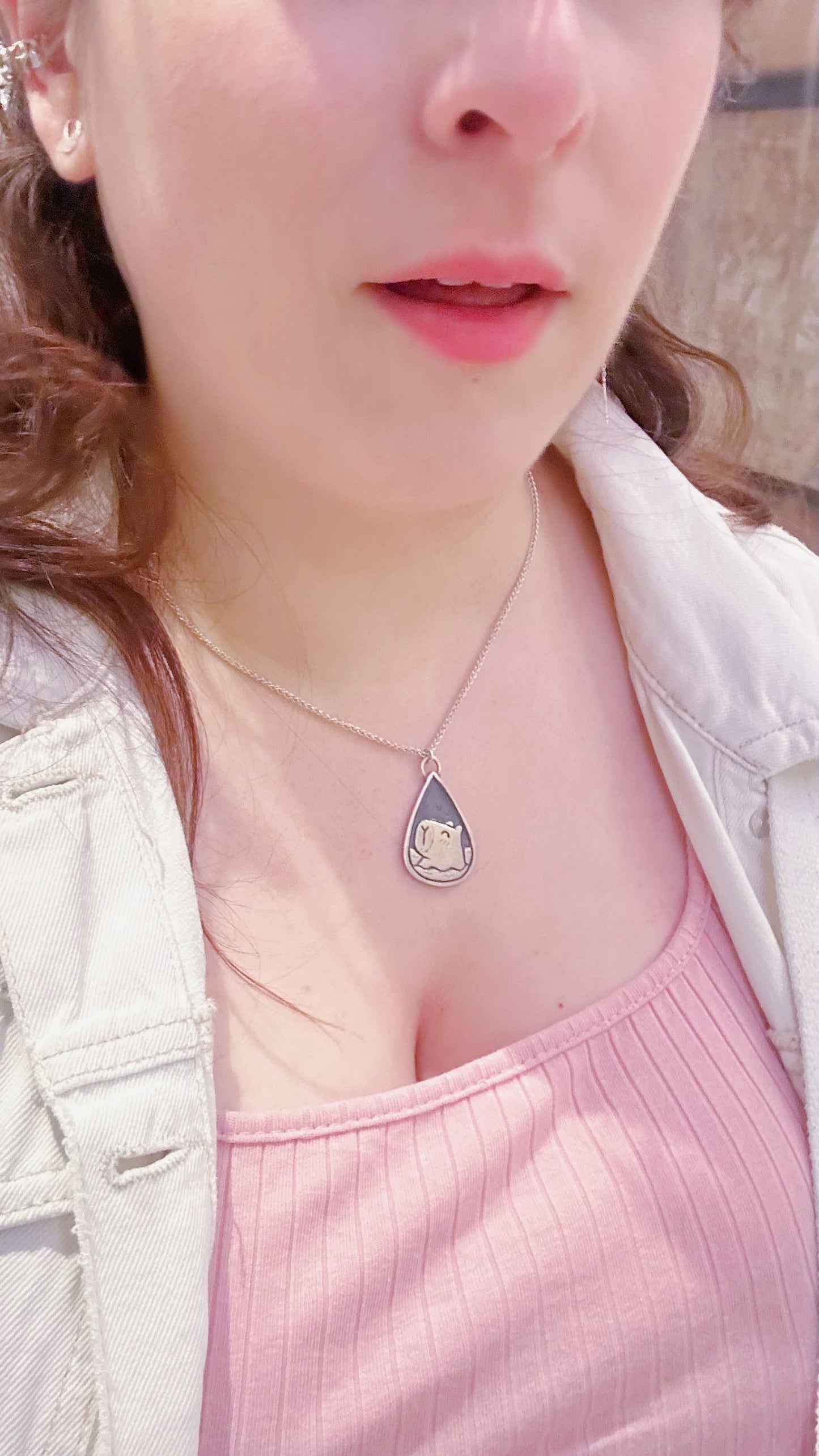 Collier Capybara Heureux