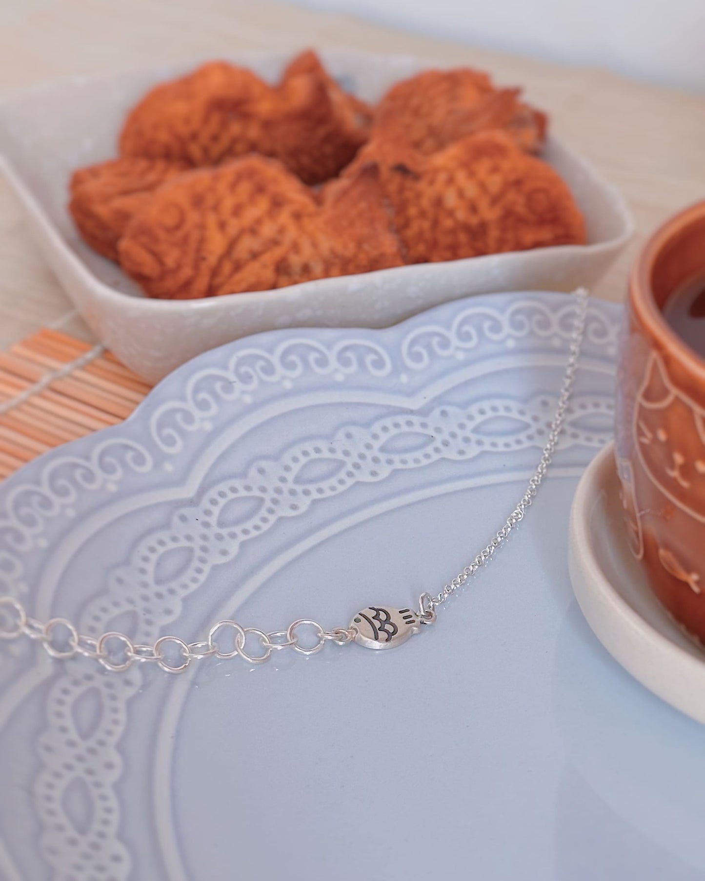 Collier ras-de-cou Taiyaki