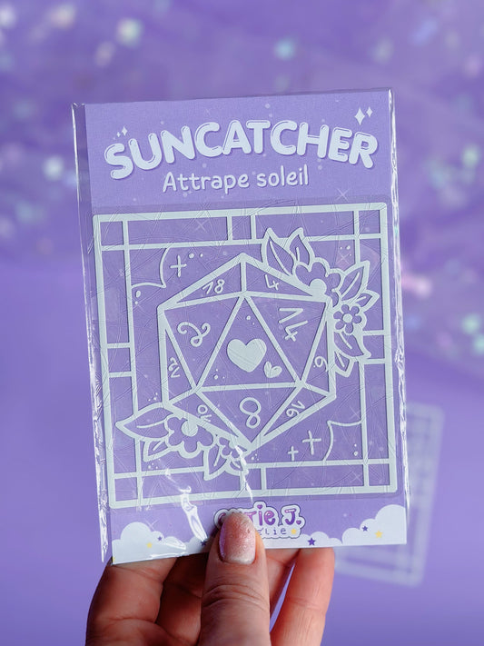 Attrape Soleil - dé à 20 facettes - d20